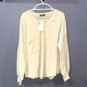 BTFBM Ribbed Knit Sweater Sz XL NWT